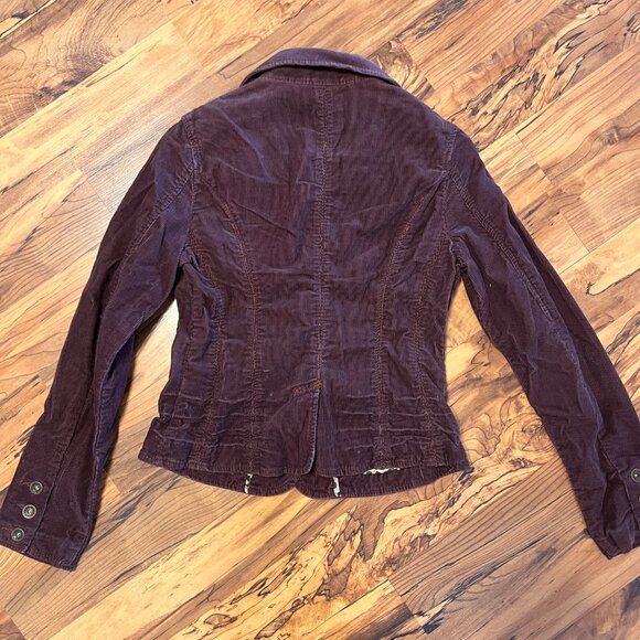 Womens Canyon River Blues Brown Courdoroy Dress Jacket Blazer Size S NWT - Picture 5 of 5